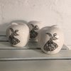 Deko Keramik Apfel