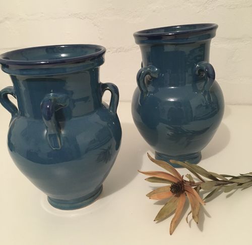 "Firuze" Keramik Vase